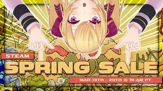 【Steam】 Spring Sale 見てこ～👜【にじさんじ/鷹宮リオン】