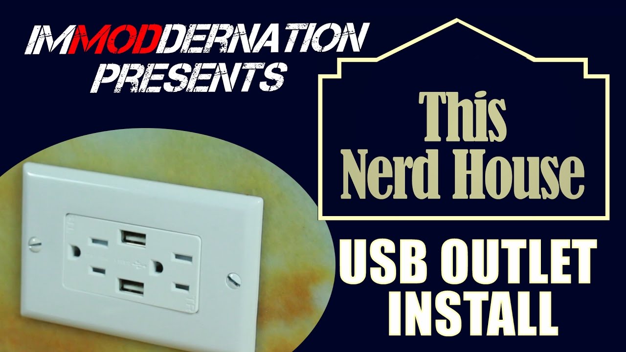 USB WALL OUTLET INSTALLATION GUIDE [MOD] YouTube