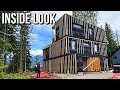 Woah first look at a 3 story prefab home thats full of surprises