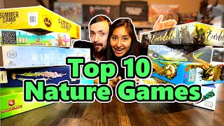 Top 10 Nature Games Of All Time (2023) #boardgames