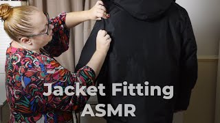 * ASMR * Jacket Fitting / Real Person / Tailoring / If you love TSA check this out / Unintentional