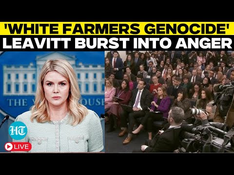 Leavitt LIVE | Karoline Leavitt DESTROYS Reporter in Heated Clash | Trump-Ramaphosa Clash | US News