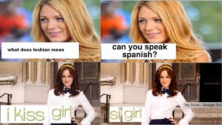 Funny Viral Gossip Girl Memes Not Even Related To Gossip Girls Like No Connection At All Youtube