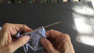 Diagonal Slip Stitches and the Point