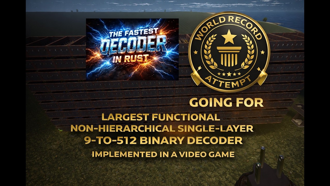 Going For A World Record In Rust Logic FAIR Update #rust # ...