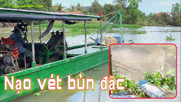 Máy hút bùn tự chế siêu to nạo vét sông lớn lắp ao to khủng bùn đặc sệt | vùng quê MINH CÔNG