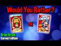 Would you rather workout cereal edition  at home family fun fitness activity  brain break