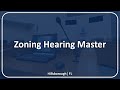 Zoning Hearing Master - 5.19.25