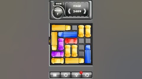 Stage 2409 - Unblock Car - 3 Stars Guide - Hard Level - Android App