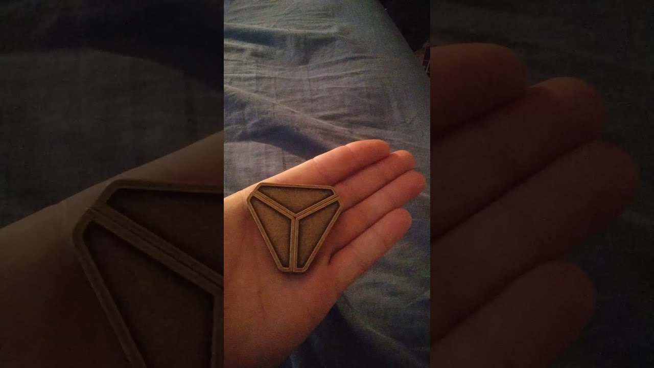 One Hand solving level 3 Hanayama Delta Puzzle