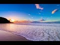 Beautiful Beaches and Waves Crashing - Sleep and Relax Music Screensaver