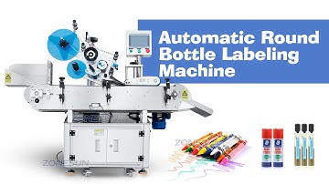 How To Use ZS-TB823 Automatic Round Bottle Labeling Machine