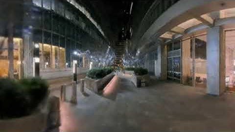 Nerfstudio - 360 NeRF Video - Churchill Place, Canary Wharf