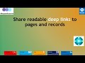 Simplify Navigation: Share Readable Deep Links in #msdyn365bc to Pages and Records.