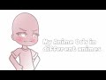 my anime Oc's in different animes// anime transitions Trend// Gacha club