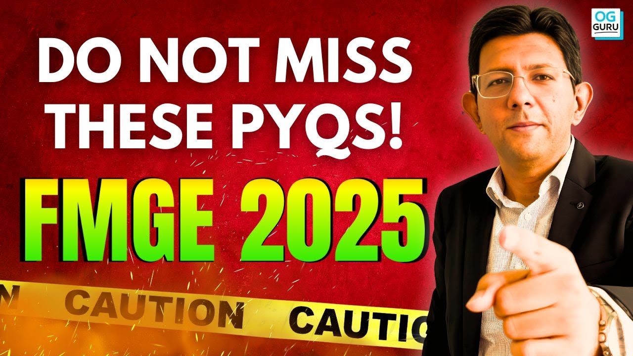 Most IMP. OBGY PYQs for FMGE 2025 by Dr. Punit Bhojani