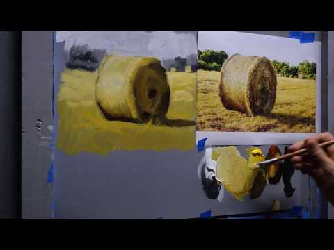 Video: Pinturas De Paja, Técnica De Su Producción