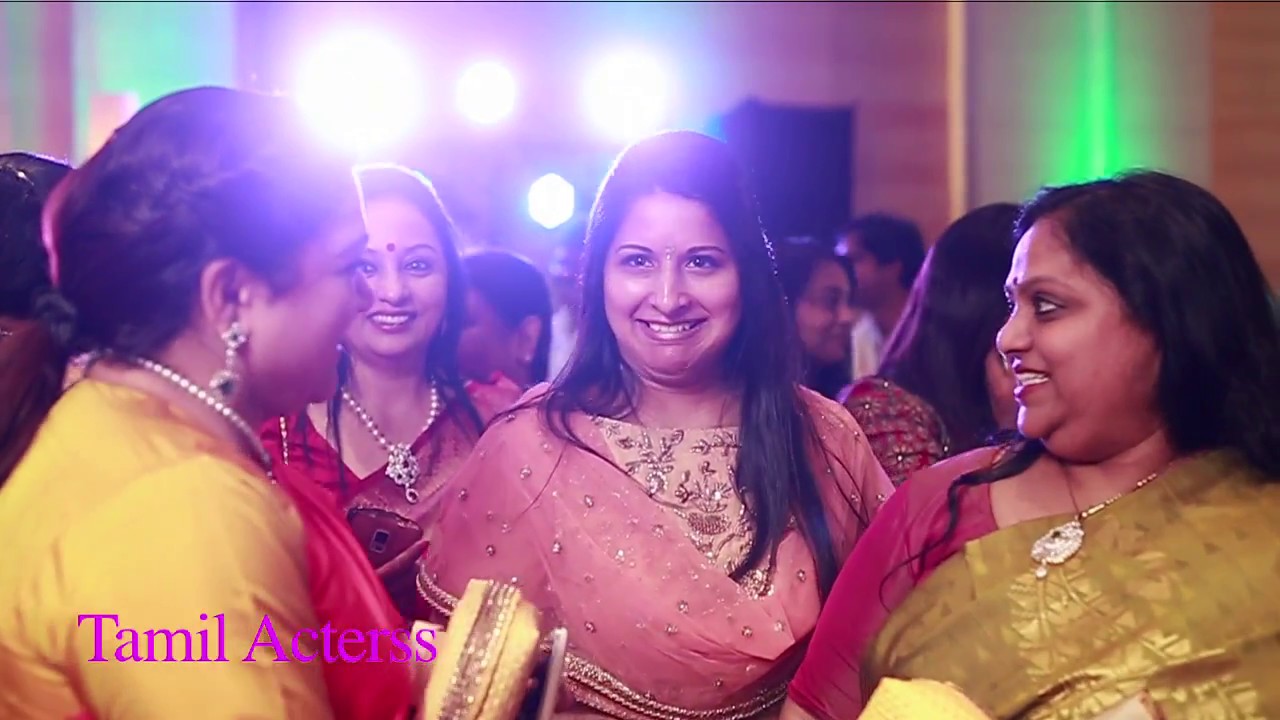 actor vijay wife Actor pandiarajan son marriage function Wishing kushboo With Sangeetha