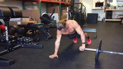 Single Arm Roll Out Push Up
