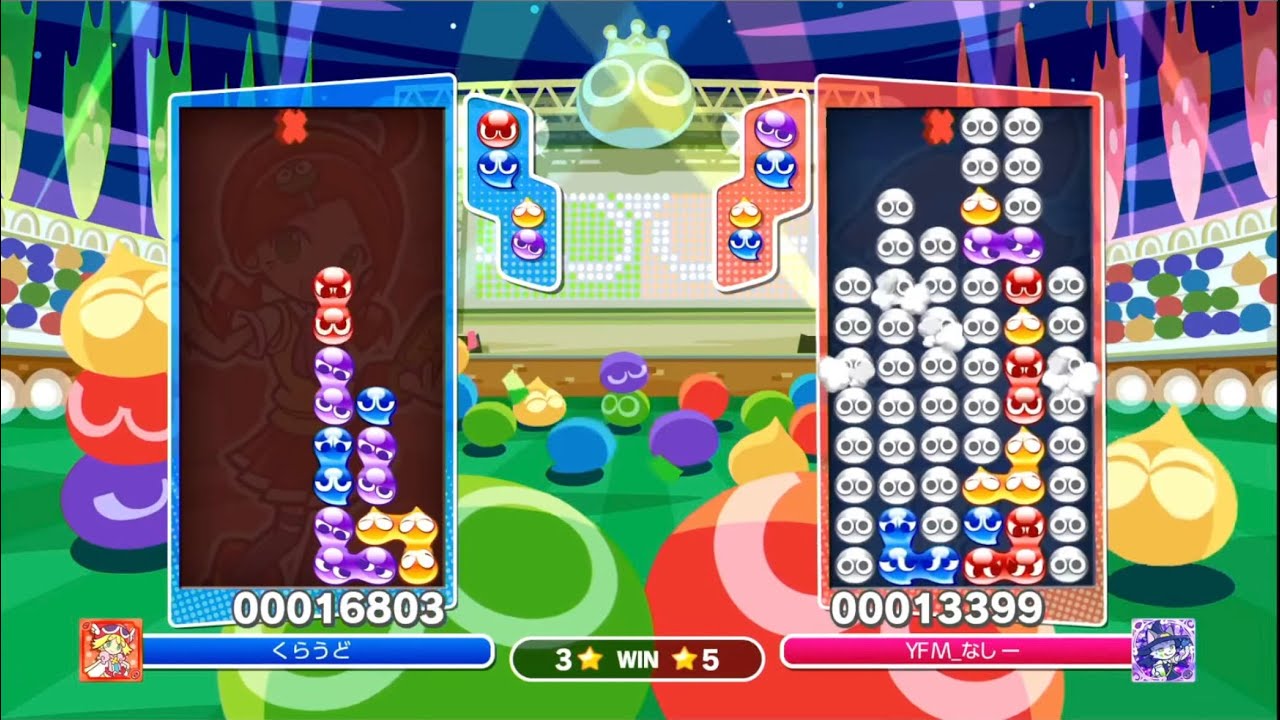 【プロゲーマー】vs SAKI 選手 30先【ぷよぷよeスポーツ】【Switch】