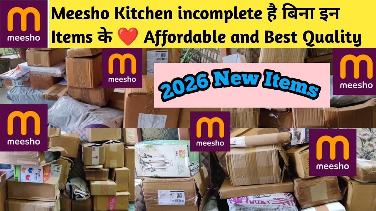 Meesho Kitchen incomplete है बिना इन Items के ❤️ Affordable and Best Quality |2026 New Items 