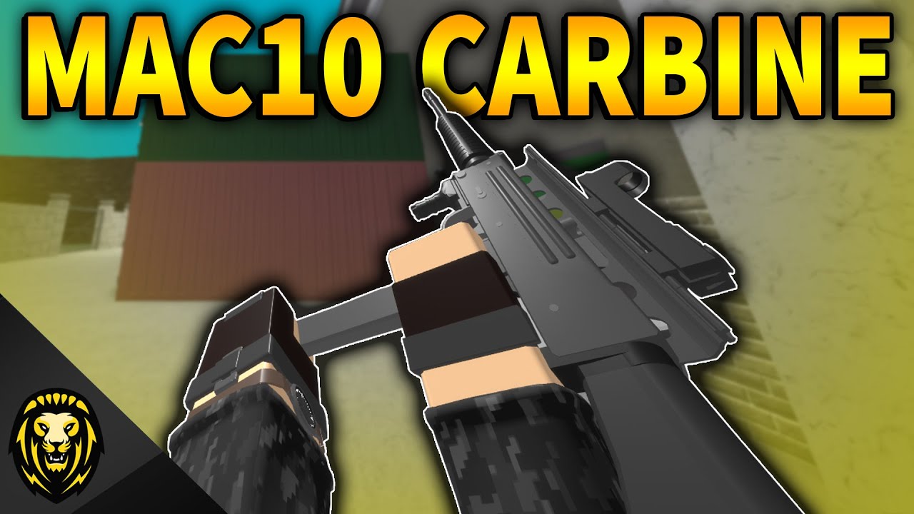 New Mac10 Carbine In Phantom Forces Roblox Youtube - roblox phantom forces aimbot mac