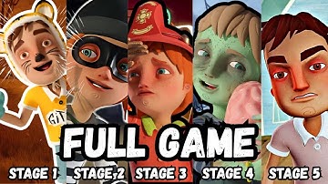 Hello Neighbor Hide and Seek: FULL GAME Walkthrough / No Commentary