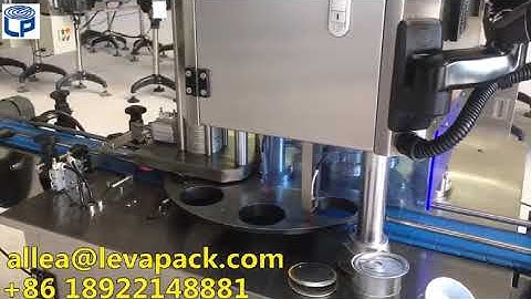 Servo high speed can seamer  one button reset