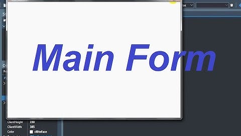 تعلم البرمجة في الدلفي║ا2-3 الواجهة الرئيسية وربطها مع الواجهات الثانوية║Learn  Programming in Delph