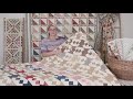 SEW Many TRIANGLES and Antique Quilts! Quilting Window LIVE - Feb 18, 2021