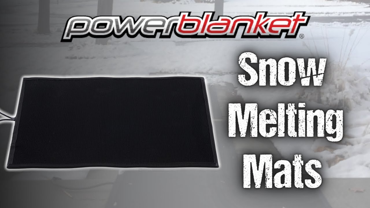 Walkway Mat Residential Snow Melting Mats - Powerblanket