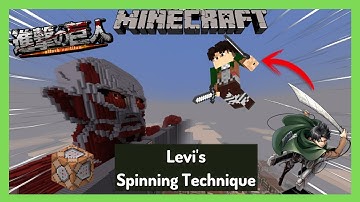 [ MCPE/MCBE Attack on Titan ]: Levi