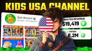 Evergreen Kids Content for the USA Using Free AI Tools — Part 4 | 2 Hidden Goldmine Niches 🔥