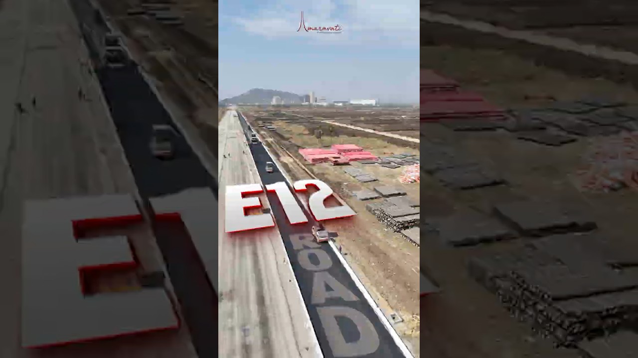 Building Connectivity in Amaravati | The E12 Sub-Arterial Road| 