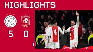 Hat-trick Haller seals big win at home ❌❌❌ | Highlights Ajax - FC Twente | Eredivisie