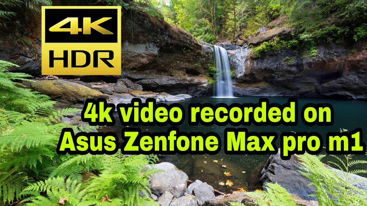  4k  video recorded on Asus  Zenfone  Max  pro  m1  YouTube