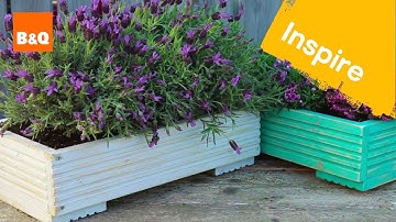 Build a planter from decking