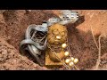 We See A Great Treasure In The Ruined Old House It Is Protected By The Fierce Dragon Snake