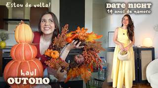 AUTUMN ACTION and TEDI HAUL 🍂 14 YEARS OF DATING, DIY and UPDATES 💛 | Joana Gentil