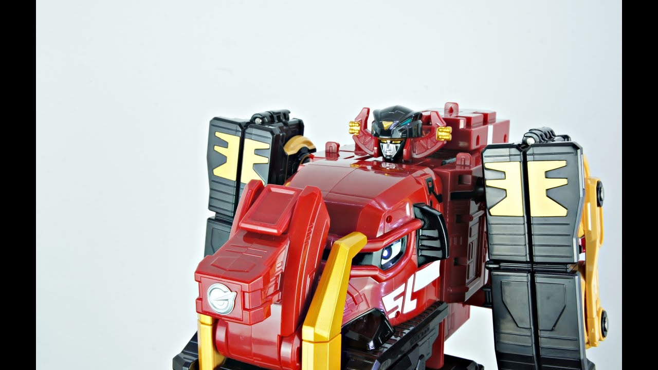 Review DX PaleoMax Megazord - Kyoretsuoh 炎神合体キョウレツオー