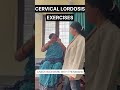 Cervical lordosis exercises #physiotherapist #neckpain #neckpainrelief #viral #exercise#india