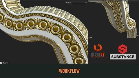 RIZOM UV & SUBSTANCE PAINTER WORKFLOW