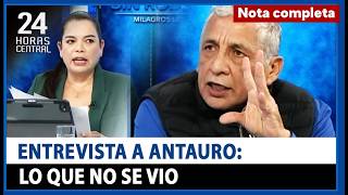 Antauro Humala armó escándalo tras entrevista con Milagros Leiva: “Tiró el agua y me insultó”