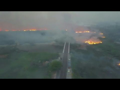 Incendios de proporciones nunca vistas devoran parte del Pantanal brasileño | AFP