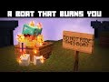 Skywars Trap | A boat that sets you on fire