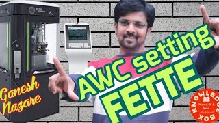 FETTE AWC SETTING screenshot 3