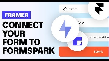 How to connect framer website to formspark   framer contact form