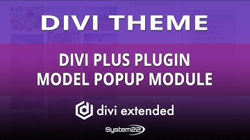 Divi Theme Divi Plus Plugin Model Popup Module 👈