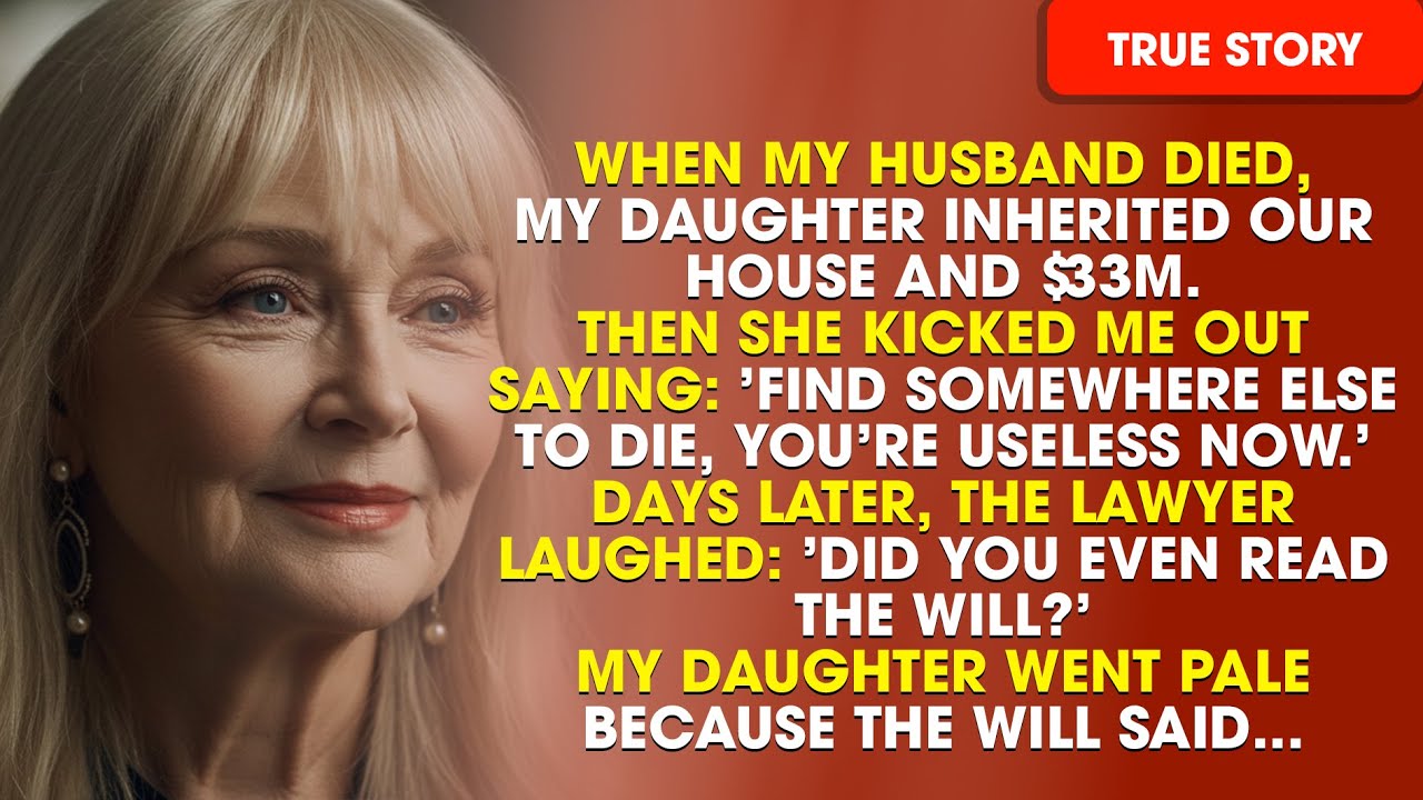 My Daughter Got $33 Million and Kicked Me Out — Days Later, She Came Crawling Back