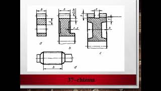 Silindr tishli g'ildiraklar chizmalarini bajarish qoidalari va tartibi